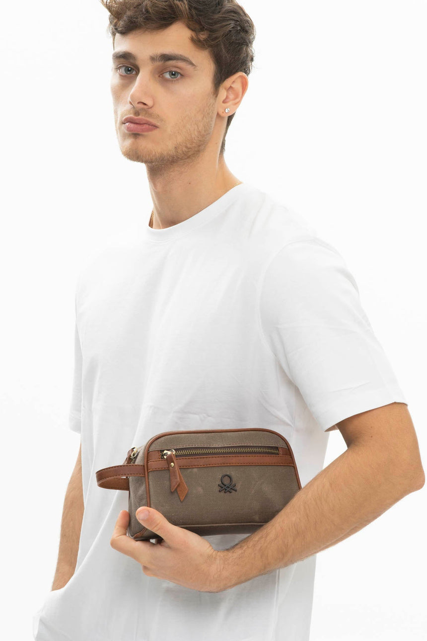 Benetton Portföy El Çantası Kahve