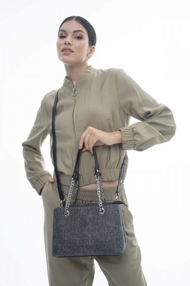 Benetton El Çantası Gri
