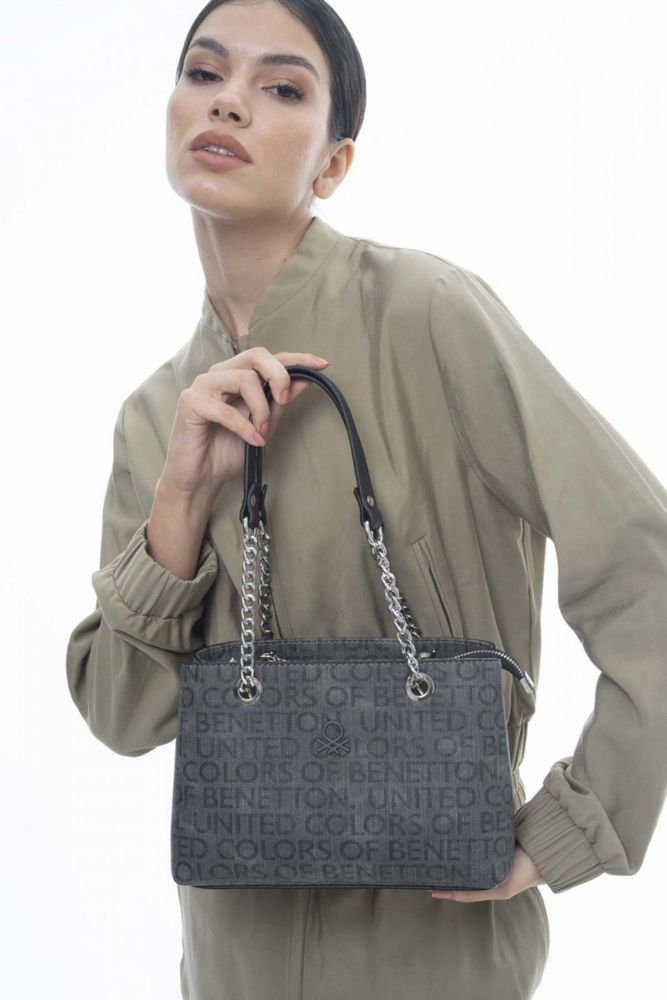 Benetton El Çantası Gri