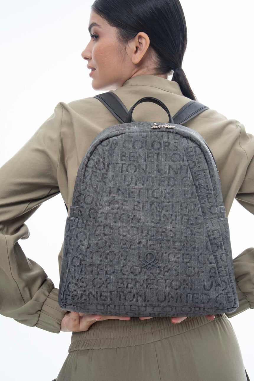 Benetton Sırt Çantası Gri