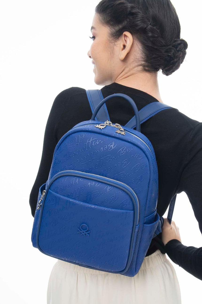 Benetton Sırt Çantası Sax