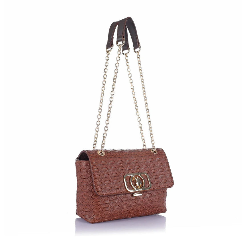 Us Polo Assn Omuz Çantası Bordo