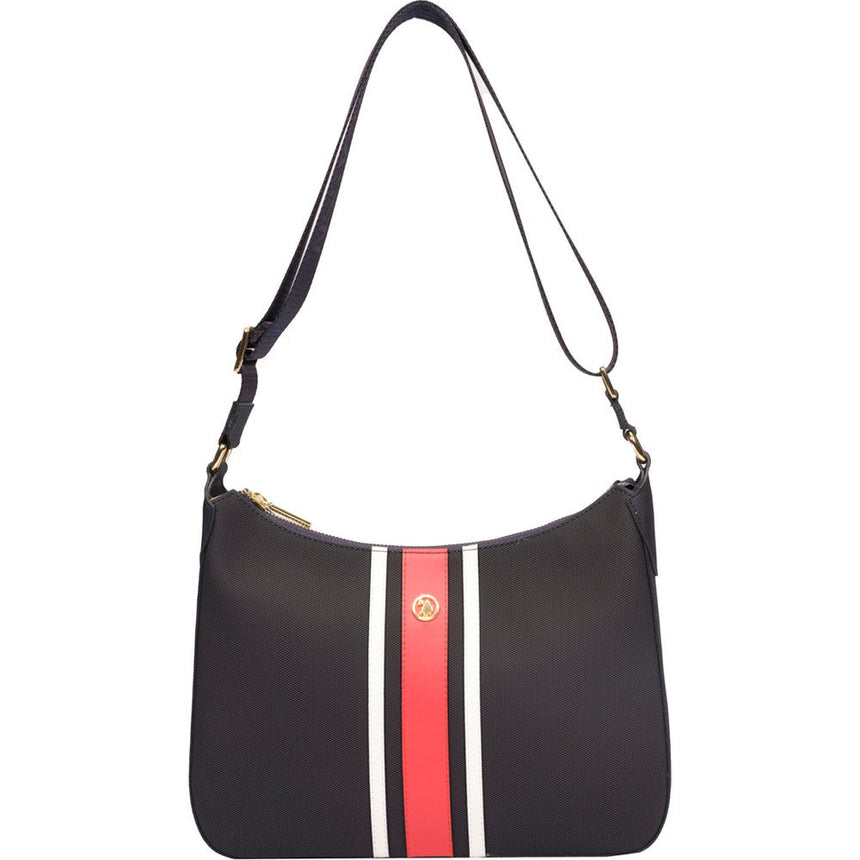 Us Polo Assn Omuz Çantası Lacivert - Beyaz - Kırmızı