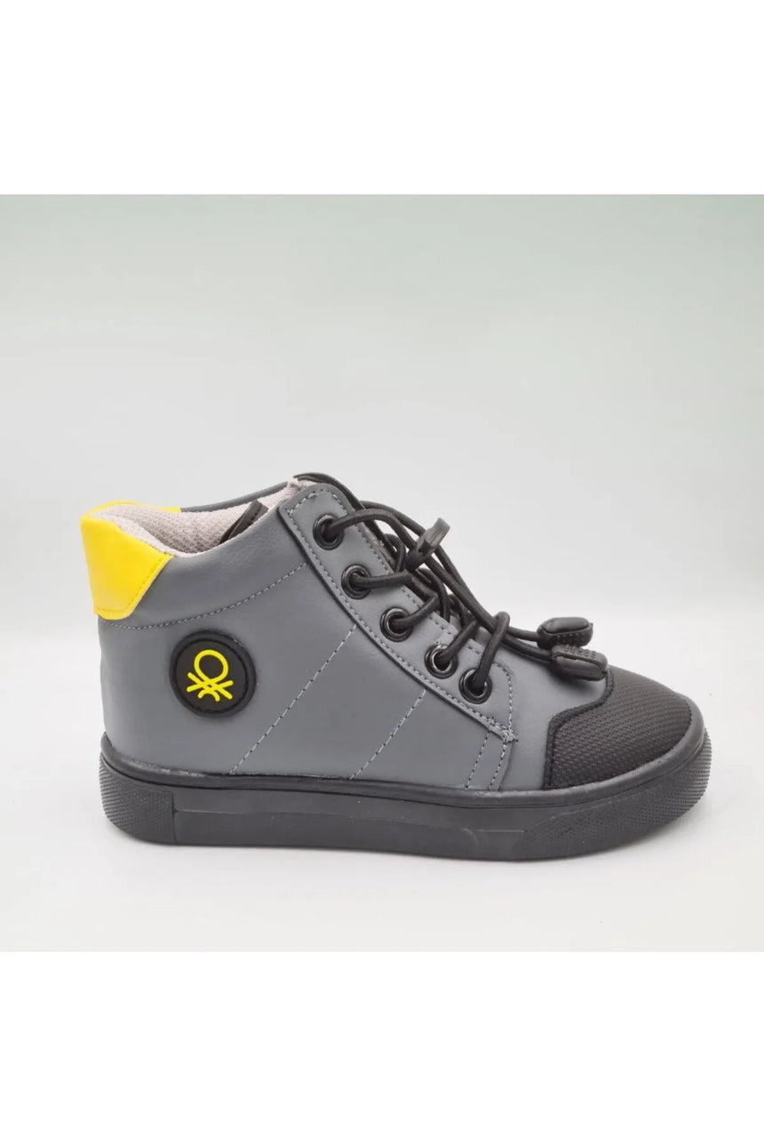 Benetton Bağcıklı Ayakkabı Füme