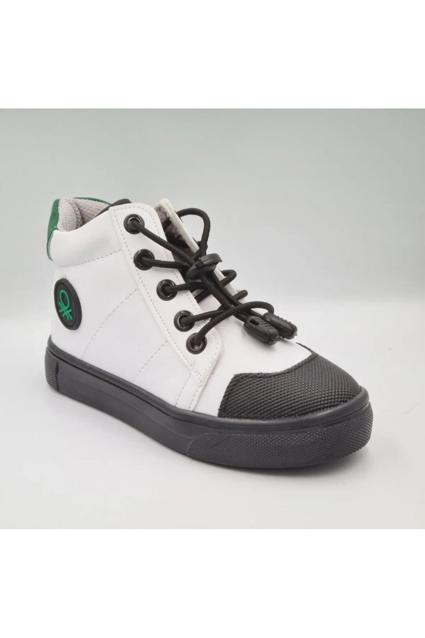 Benetton Bağcıklı Ayakkabı Beyaz