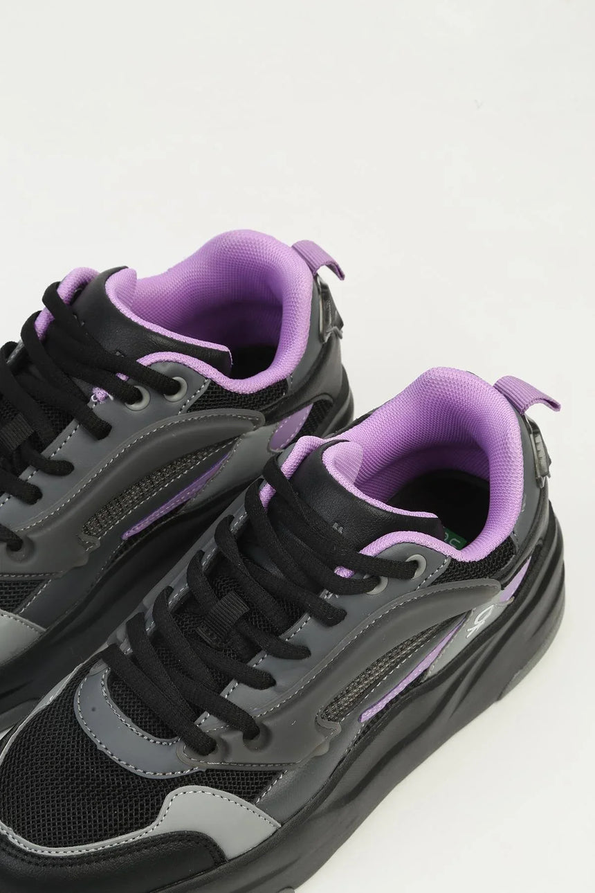 Benetton Kadın Sneakers Siyah