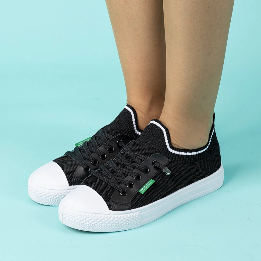 Benetton Kadın Sneakers Siyah