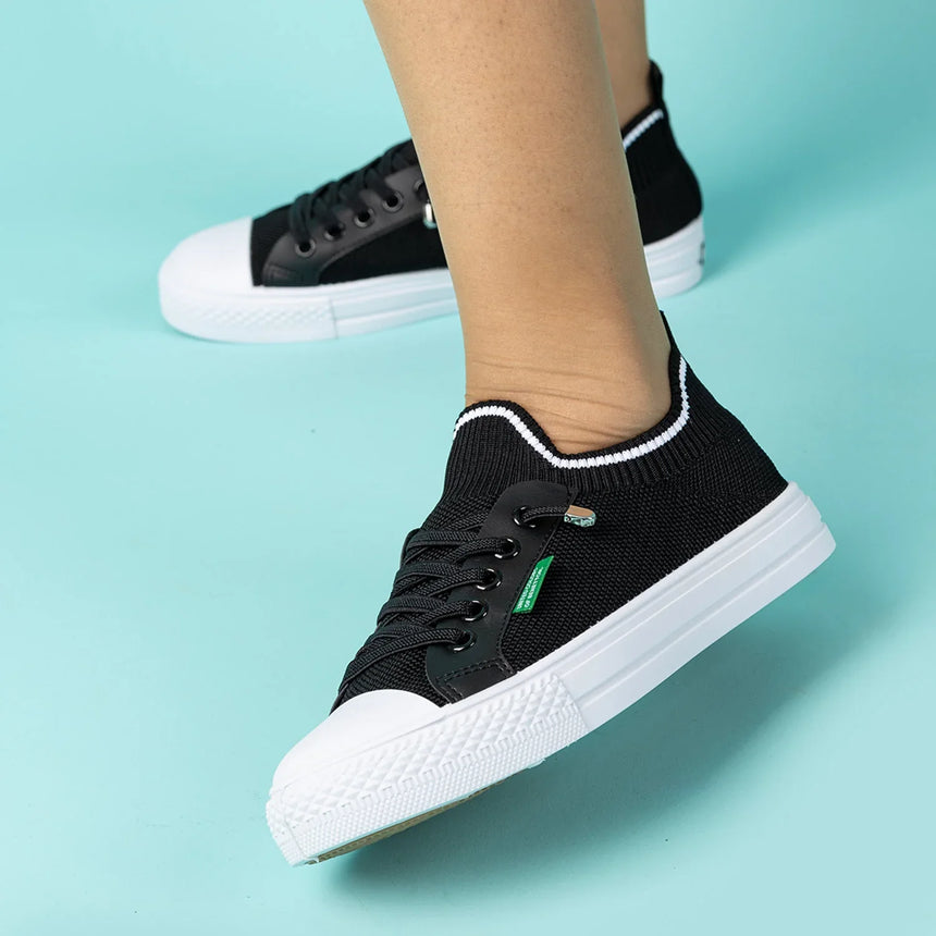 Benetton Kadın Sneakers Siyah