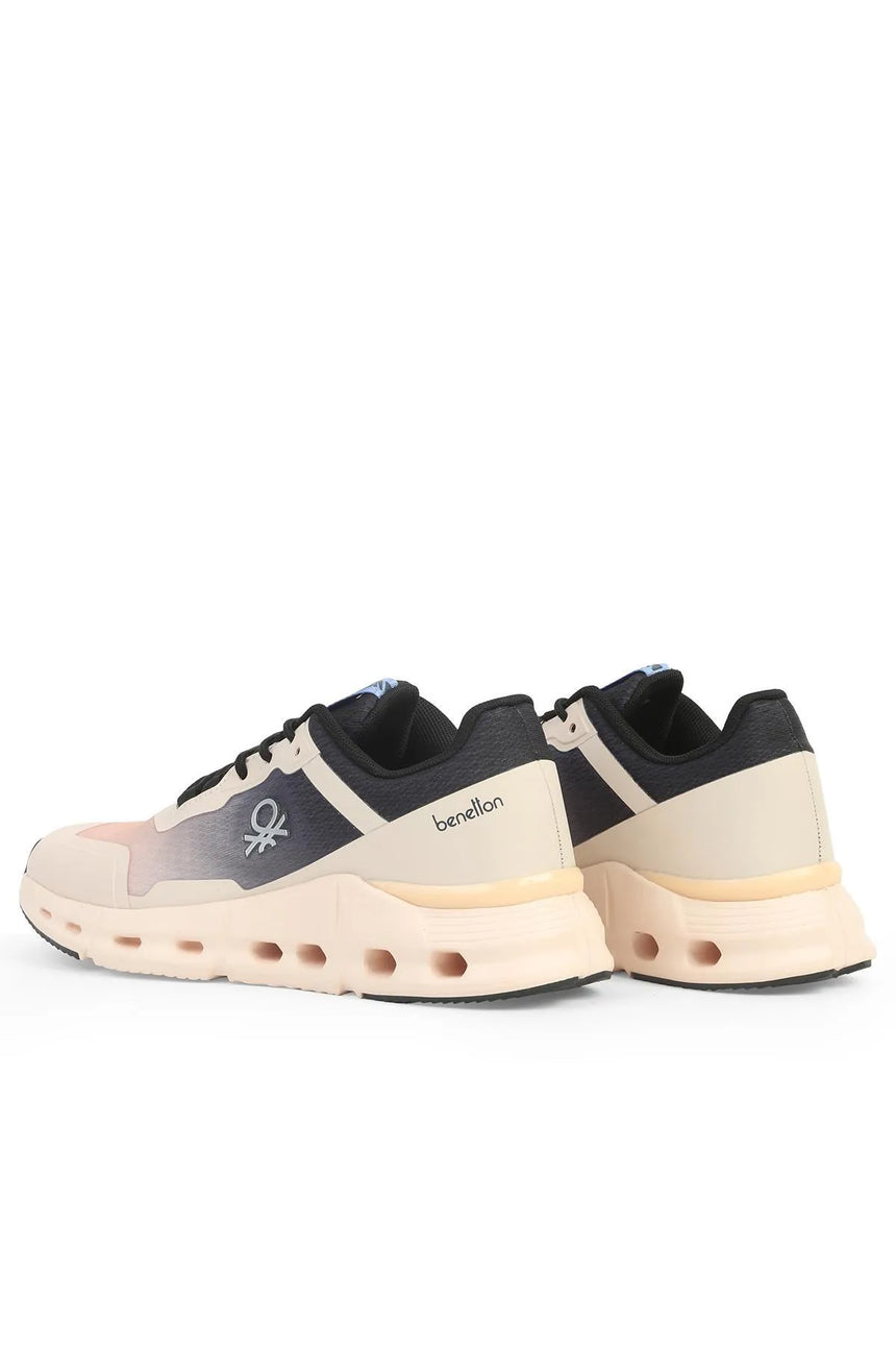 Benetton Logolu Sneaker Pudra