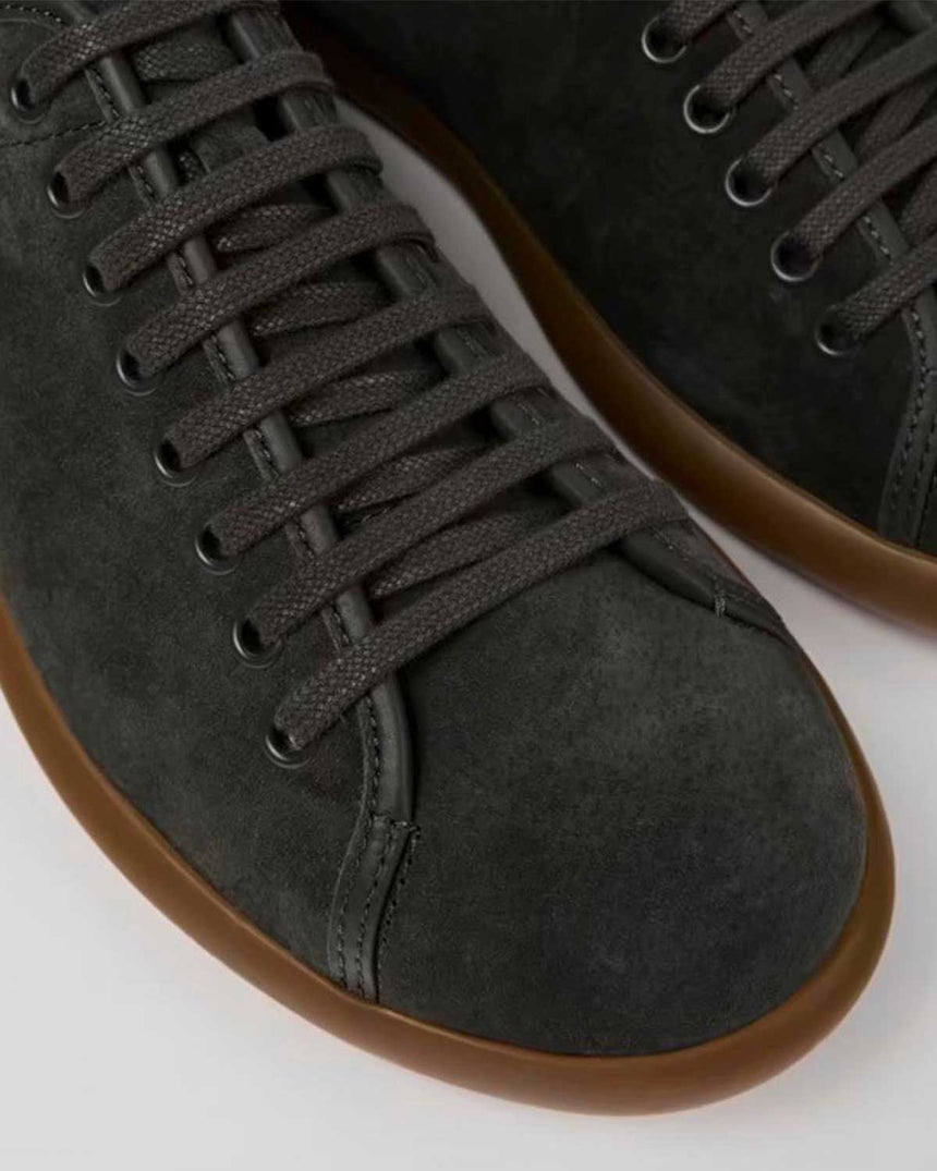 Camper Pelotas Soller Süet Sneakers Koyu Gri