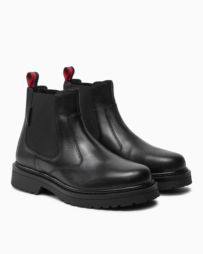 Tommy Jeans Chelsea Mid Boots Black