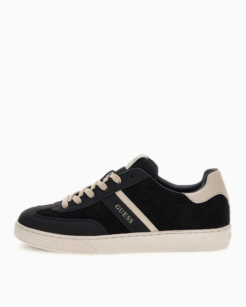 Guess Nola Süet Sneaker Black / White
