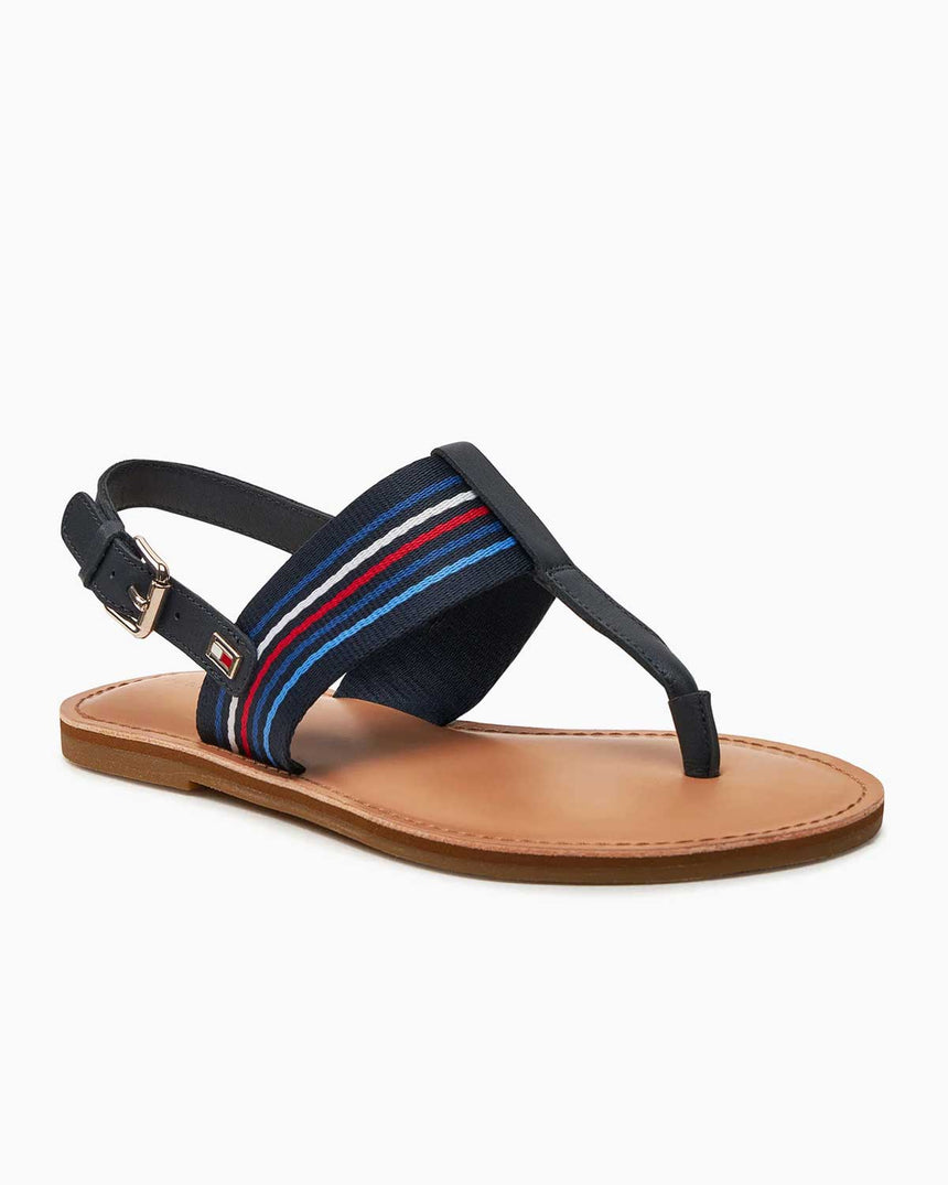 Tommy Hilfiger Parmak Arası Sandalet Space Blue