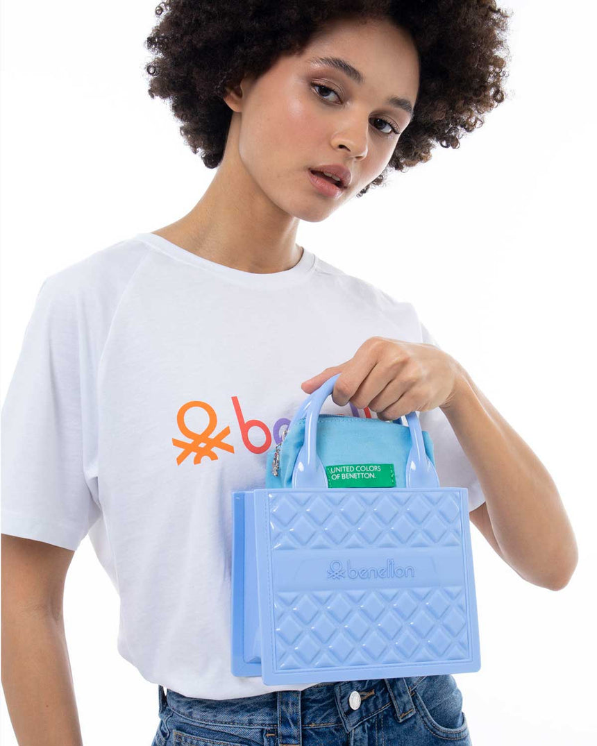 Benetton El Çantası Mavi