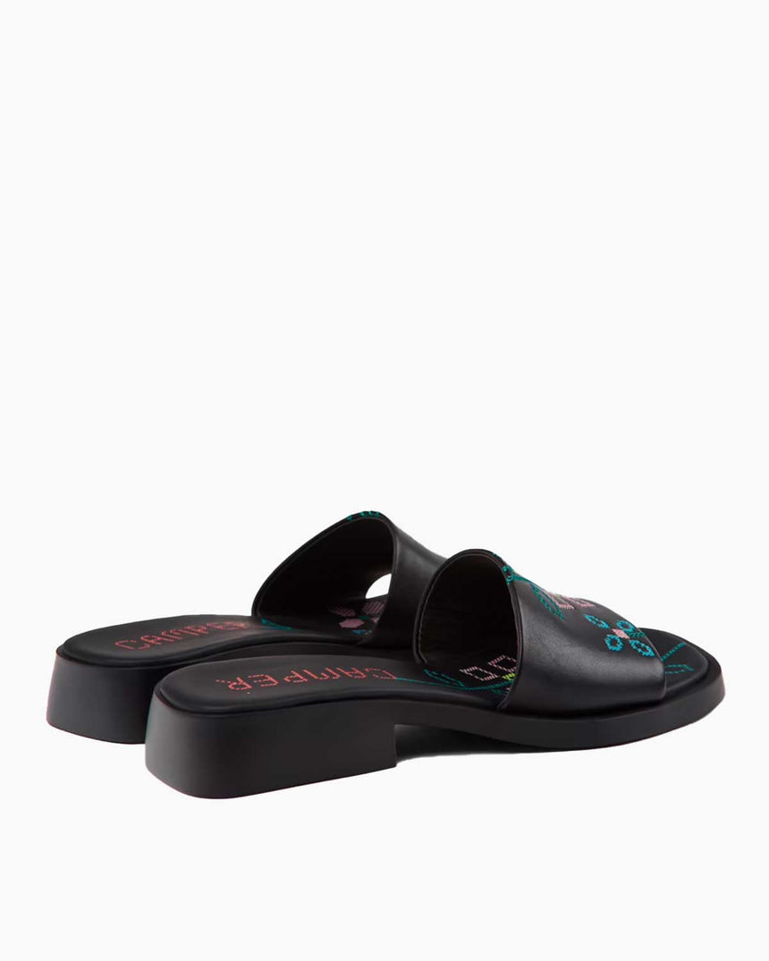 Camper Tws Deri Terlik Siyah