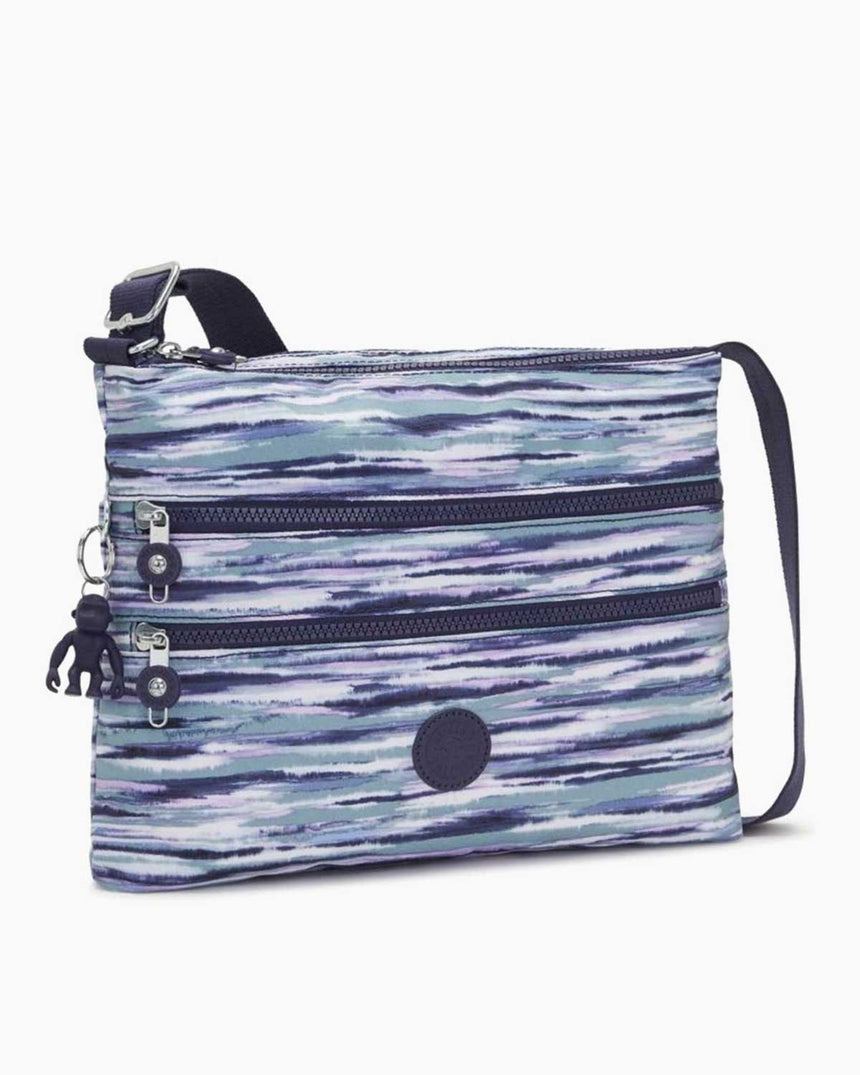 Kipling Alvar Çapraz Askılı Kadın Çantası Brush Stripes