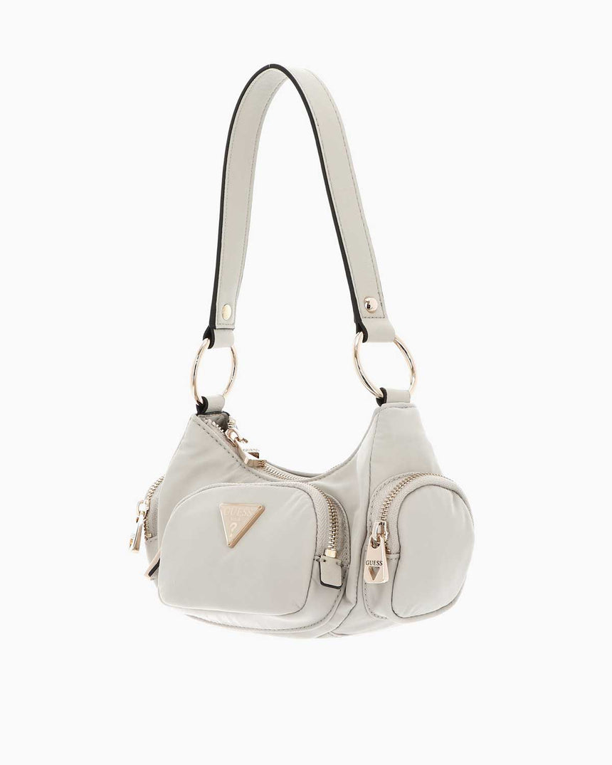 Guess Eco GEmma Mini Omuz Çantası Taupe