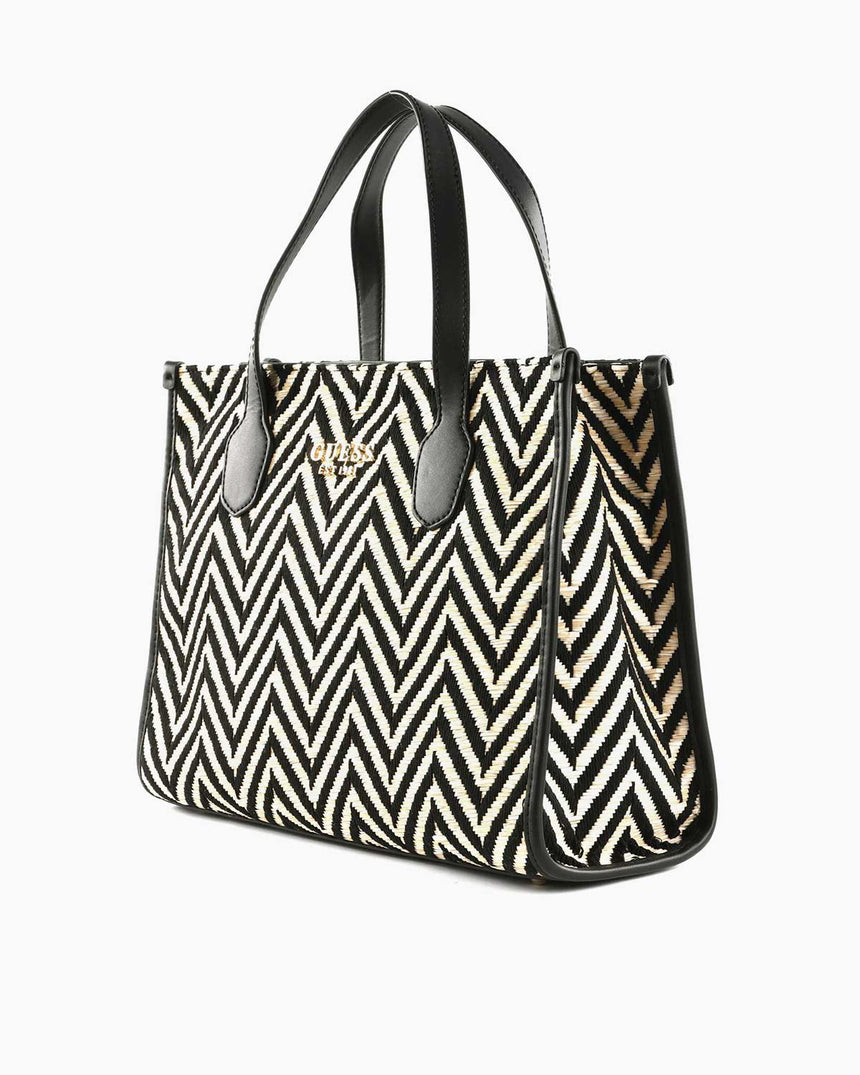 Guess Silvana Compartment El Çantası Black