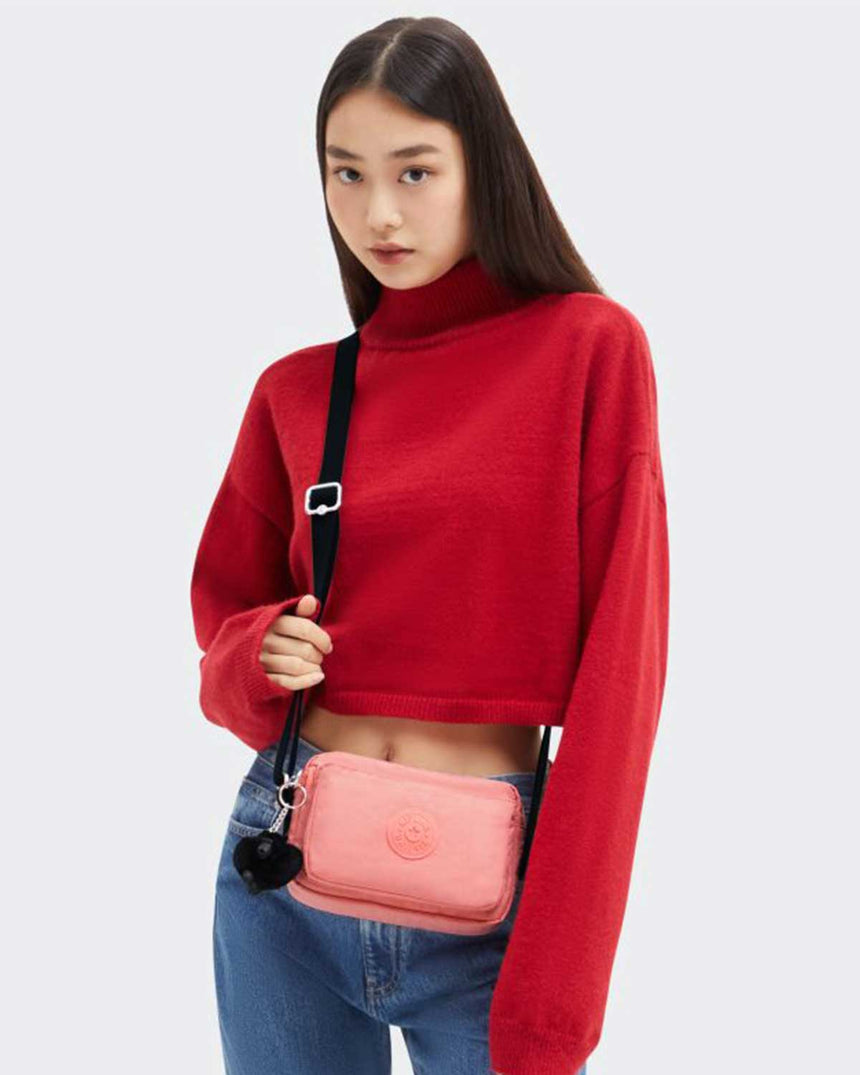 Kipling Abanu Çapraz Askılı Kadın Çantası Peach Peach