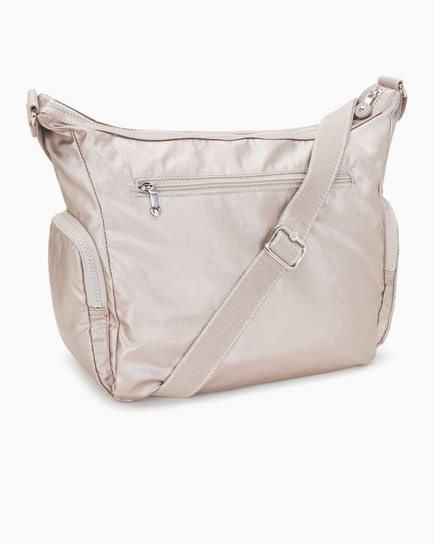 Kipling Gabbie Basic Plus Kadın Omuz Çantası Metallic Glow
