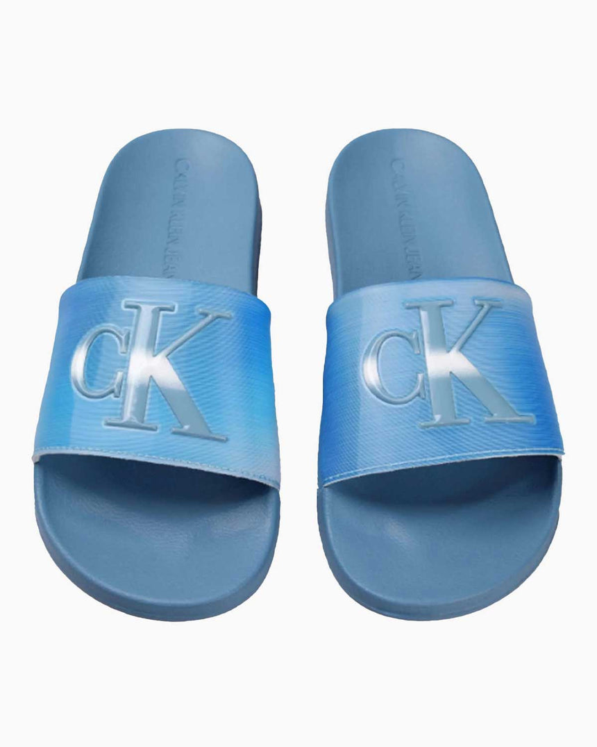 Calvin Klein Slide Tpu Jelly Mg Wn Kadın Terlik Dusk Blue