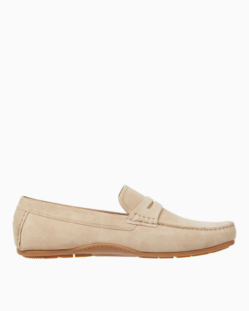 Tommy Hilfiger Casual Driver Süet Ayakkabı Beige / Brown