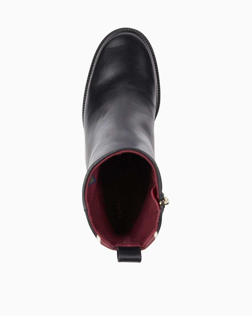 Tommy Hilfiger Ankle Low Topuklu Bot Black