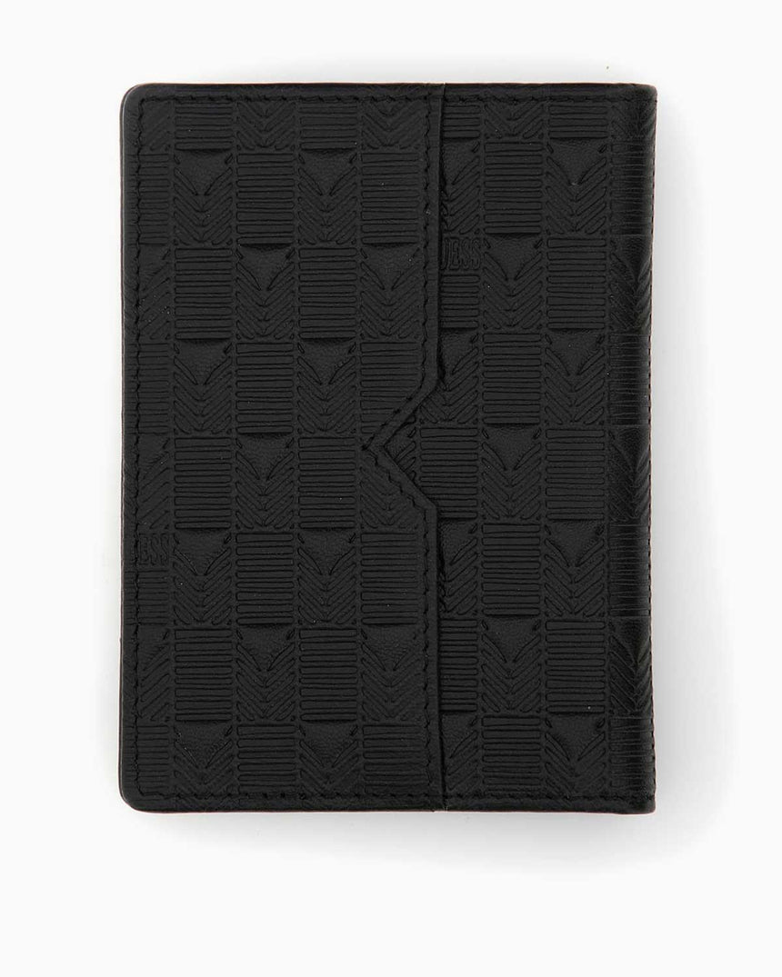 Guess Dublin Logolu Dikey Cüzdan Black