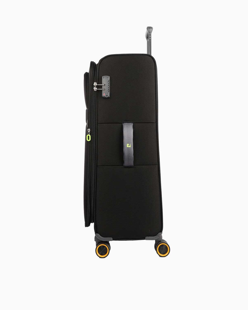 Pierre Cardin Büyük Boy Kumaş Valiz Siyah