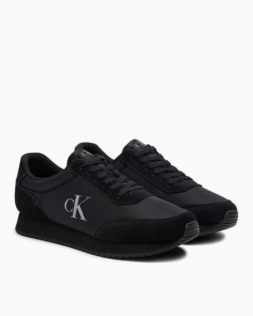 Calvin Klein Jeans Retro Runner Sneaker Triple Black
