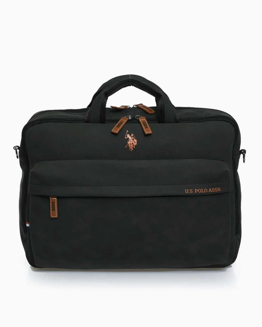 Us Polo Erkek Evrak Çantası Siyah