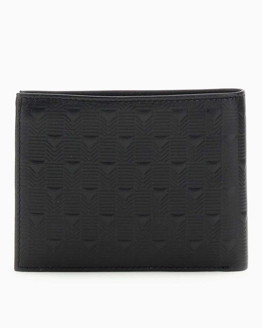 Guess Madrid Torino Katlanabilir Erkek Deri Cüzdan Black