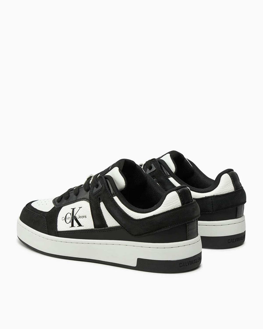 Calvin Klein Jeans Basket Cupsole Logolu Sneaker Black/Bright White