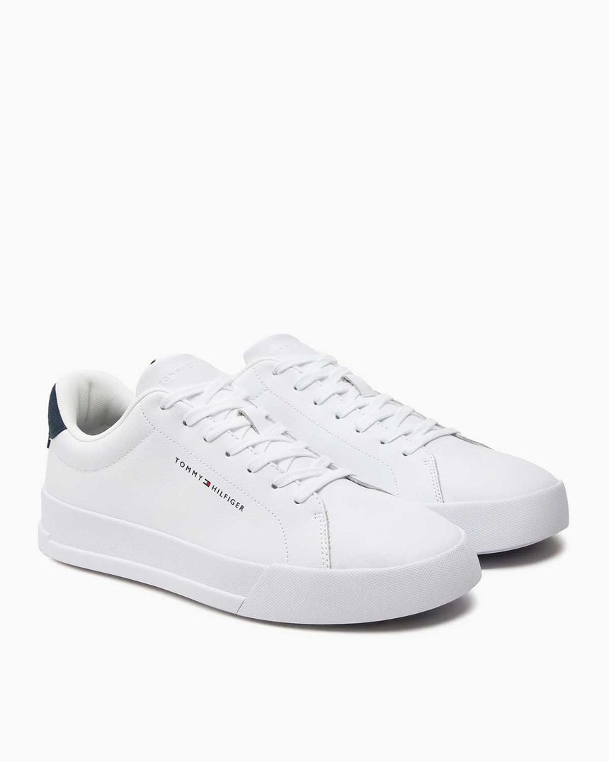 Tommy Hilfiger Court Leather Low Top Sneakers White