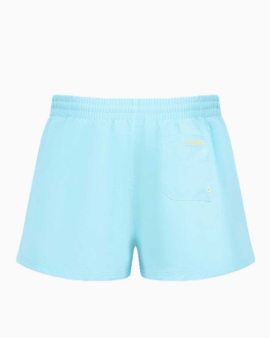 Guess Swimtrunk Neon Deniz Şortu Azure Fluo
