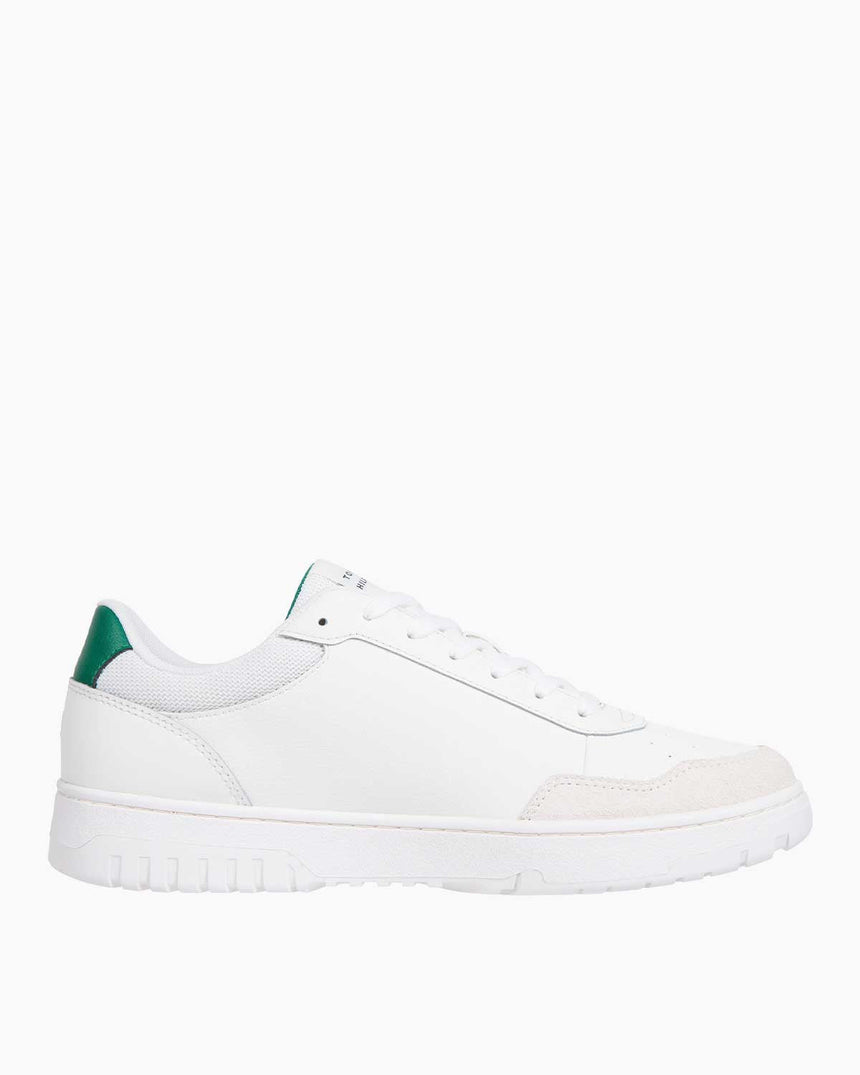 Tommy Hilfiger Basket Core Logolu Sneaker Ecru