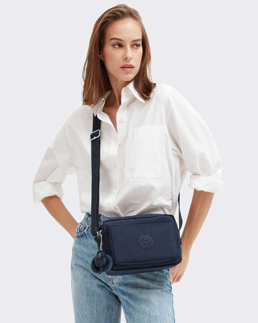 Kipling Abanu M Çapraz Askılı Kadın Çantası Blue Blue