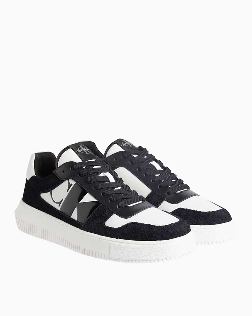 Calvin Klein Jeans Chunky Cupsole Sneakers Black/Bright White