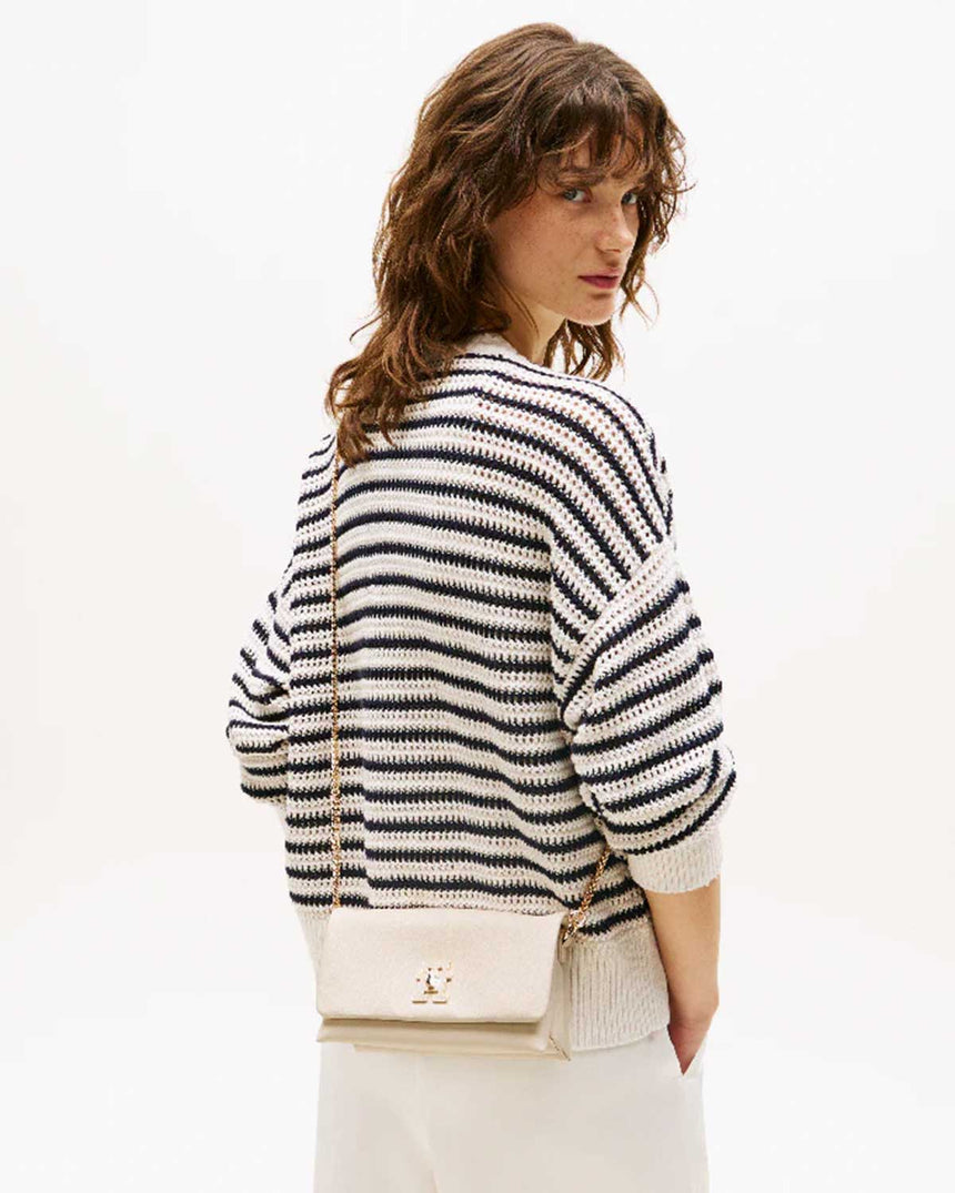 Tommy Hilfiger Modern Mini Kadın Çapraz Askılı Çanta Classic Beige