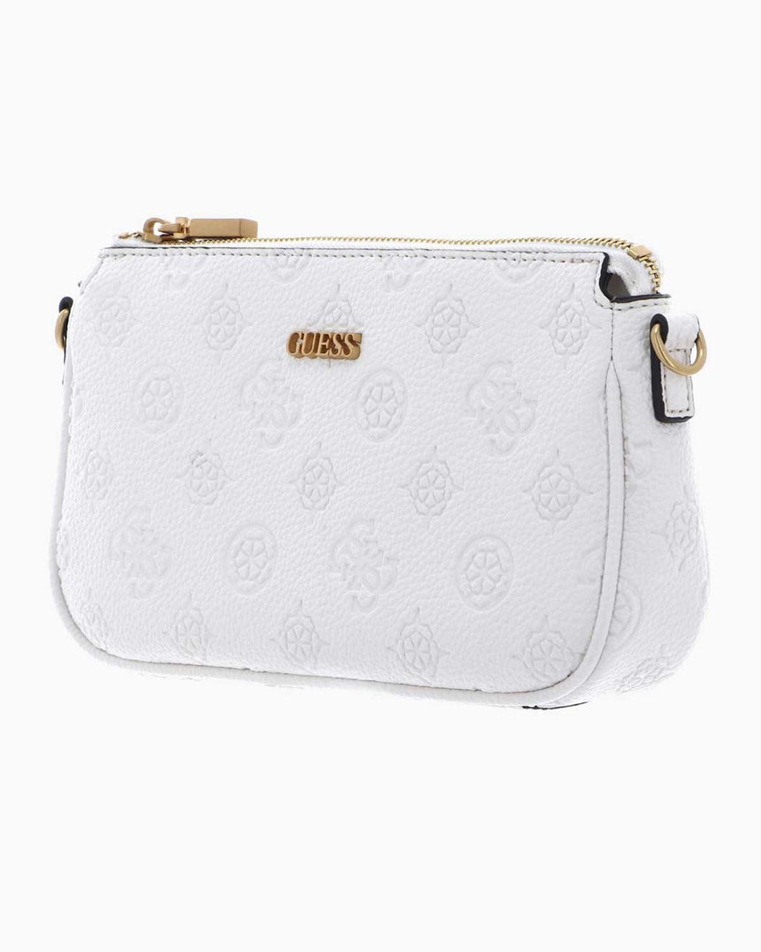 Guess Izzy Peony Zincir Detaylı Çapraz Askılı Çanta Stone Logo