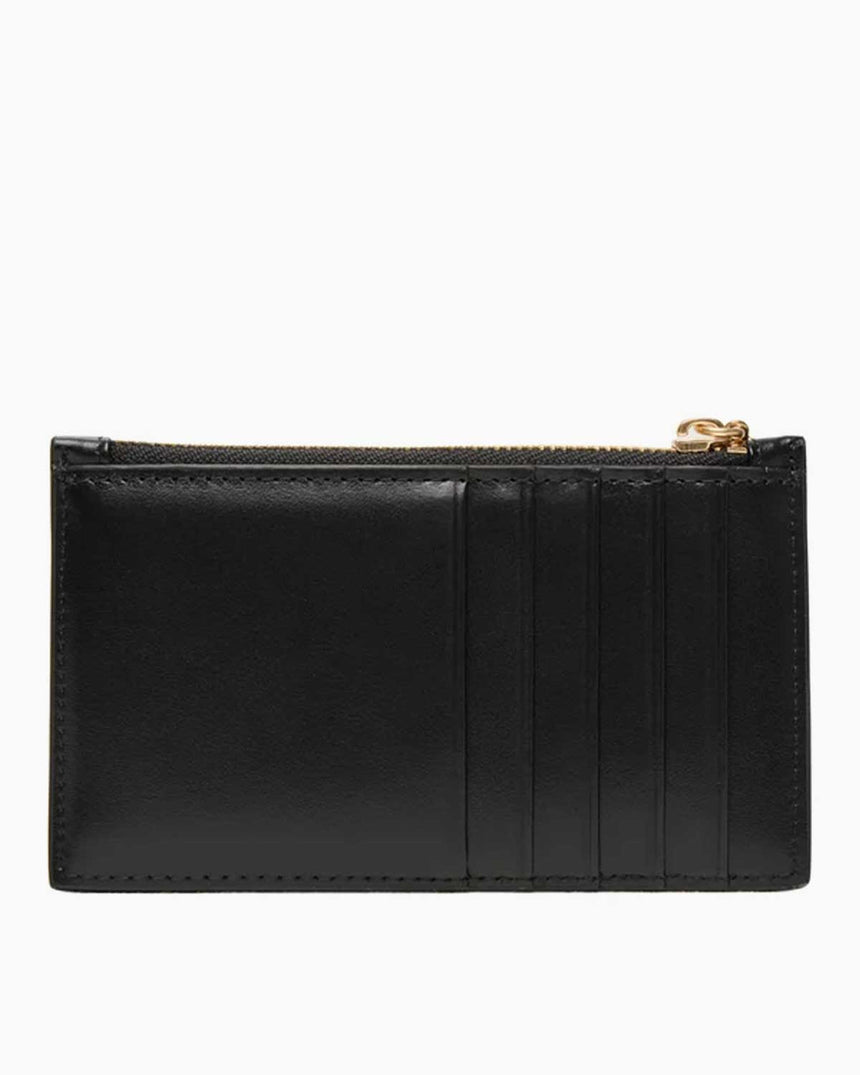 Calvin Klein Fermuarlı 6 Bölmeli Kadın Kartlık Black