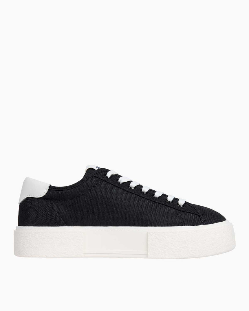 Tommy Hilfiger Flatform Canvas Sneaker Black