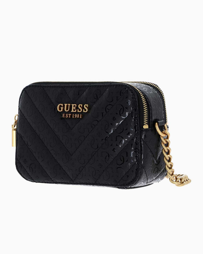 Guess Jania Crossbody Zincirli Çapraz Askılı Çanta Black