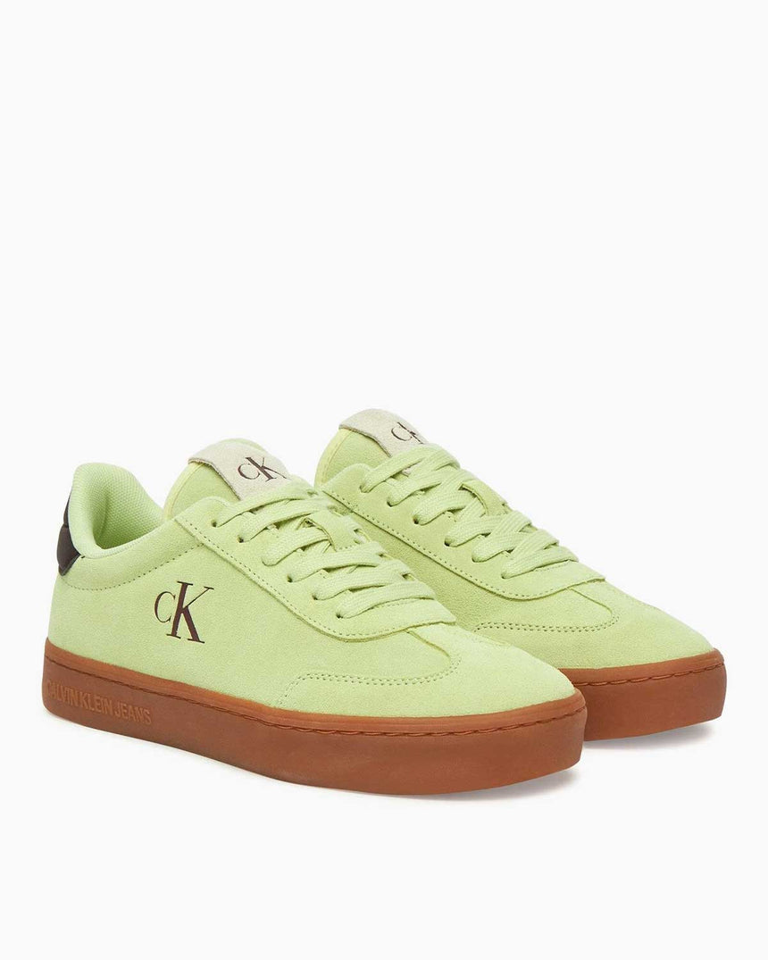 Calvin Klein Rome Klasik Taban Kadın Sneaker White Jade/Seal Brown
