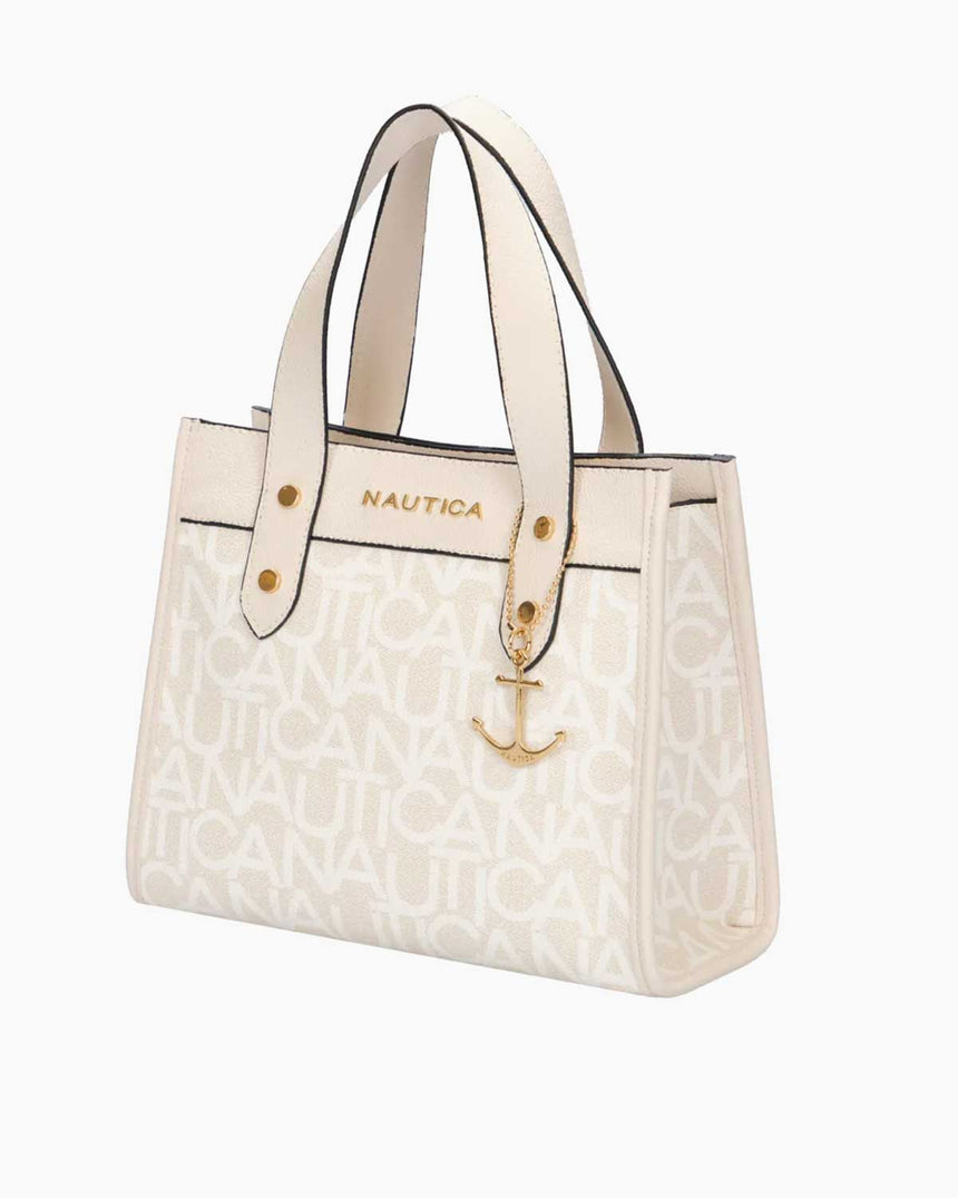 Nautica Çapraz Askılı Çanta Krem