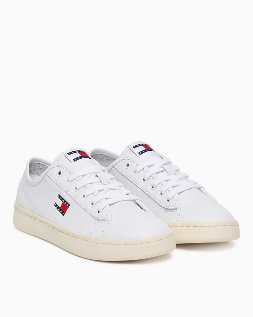 Tommy Hilfiger Gillian Ultra Hafif Kadın Kort Sneaker White