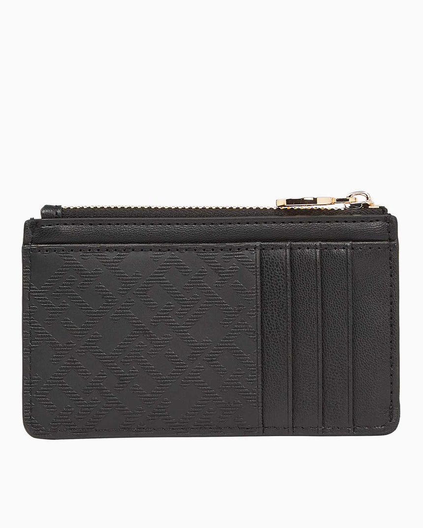Tommy Hilfiger Distinct Long Cardholder Mono Kartlık Black