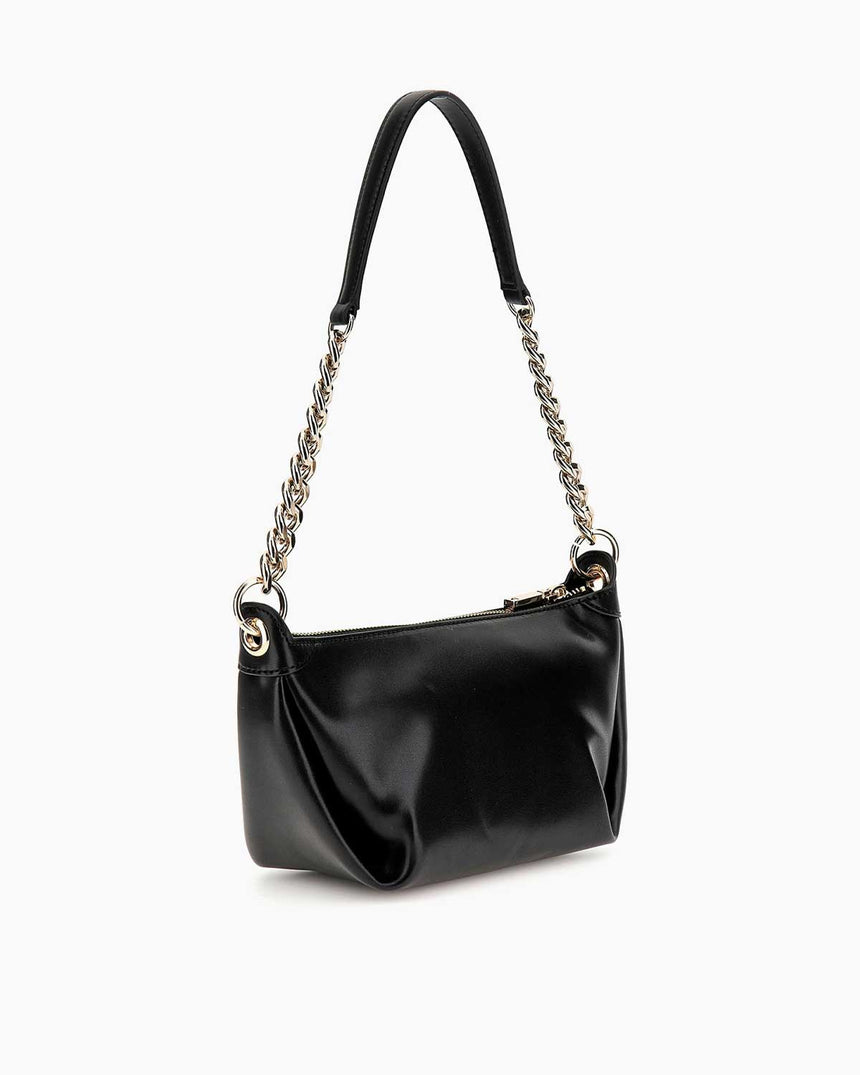 Guess Eco Evaine Zincir Detaylı Omuz Çantası Black