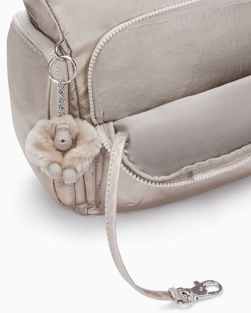 Kipling Gabbie Basic Plus Çarpaz Askılı Çanta Metallic Glow