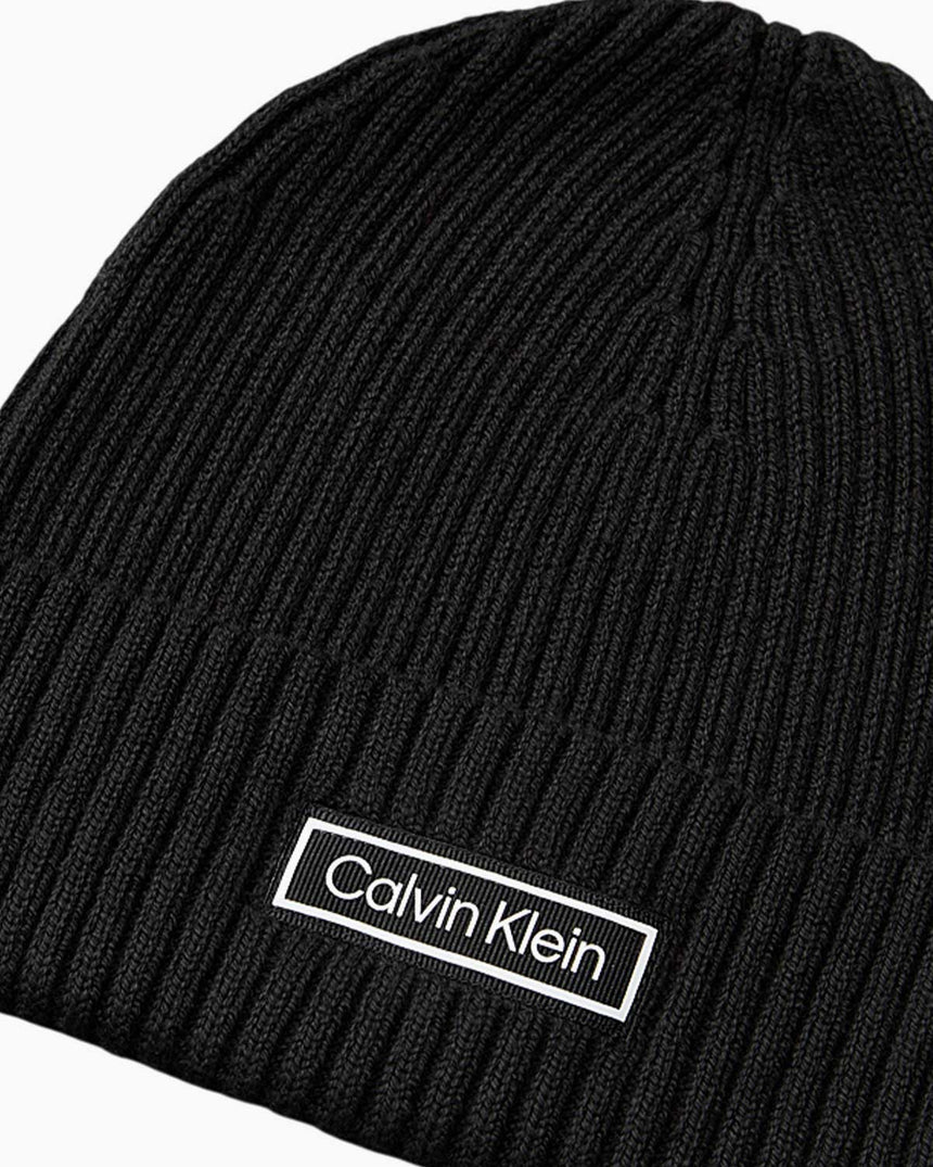 Calvin Klein Pamuk Erkek Bere Black